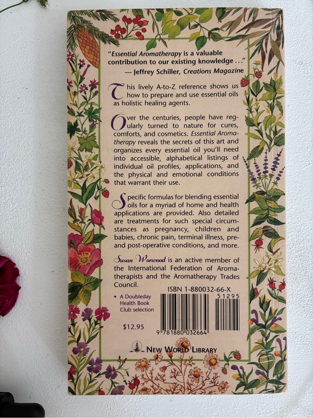 Essential Aromatherapy Pocket Guide — Cream Floral Cover - Picture 6 of 17
